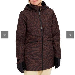 BURTON TREELINE GORE-TEX SNOWBOARD JACKET - WOMENS animal maship